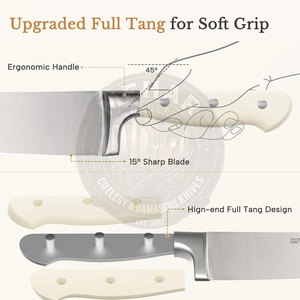 Customized Logo & Size Wholesale Quality Made Light Weight Steel Powder Coated Kitchen <b>Knife</b> <b>Set</b> - Product Image 4