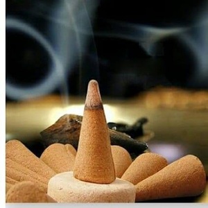 Luxury Indian <b>Sandalwood</b> Dhoop Cones Bambooless Eco Friendly Handmade Herbal <b>Incense</b> with Essential Oils for Puja Meditation - Product Image 4
