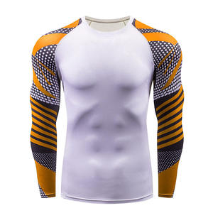 Fabricant de vêtements de sport de compression pour hommes, rashguard MMA personnalisé par sublimation - Product Image 1