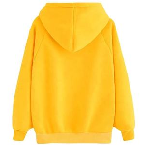 OEM Logo personnalisé manches longues sweats à capuche pour femmes respirant durable mode porter col montant pour l'hiver avant Logo Placement - Product Image 3