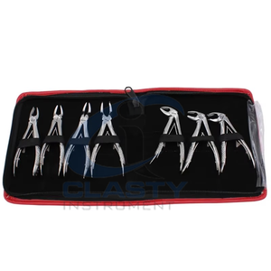 Juego de Fórceps para Extracción Dental con Herramienta para Retirar Fragmentos Radiculares, Kit de Instrumentos Quirúrgicos Orales de Acero Inoxidable - Product Image 2