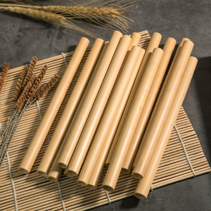 Free Logo Engraving Bamboo Straws and Custom Size Bamboo Straws Bubble Tea/Bamboo Straws Set From Eco2go Vietnam - Product Image 1