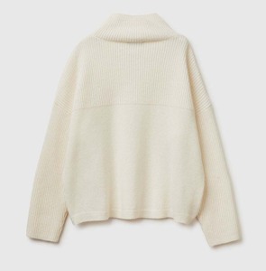 Suéter de Punto para Mujer, Estilo Holgado, Informal, para Invierno, Color Sólido, Transpirable, para Otoño - Product Image 2