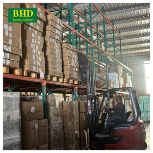 ชั้นวางสินค้าแบบเลือกได้ 5 ชั้น BHD เวียดนาม โครงสร้างเหล็กสีน้ำเงินแบบ Teardrop ป้องกันการกัดกร่อน มาตรฐานสหรัฐอเมริกา ตัวเลือกที่ดีที่สุด - Product Image 4