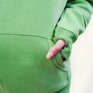 Sudadera con Capucha Moderna para Hombre, de Algodón y Felpa, Tejido Grueso, Sudadera con Capucha Informal y Acogedora para Invierno, Unisex - Product Image 3