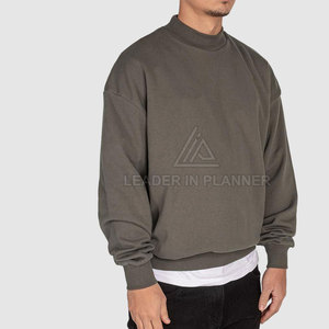 เสื้อสเวตเชิ้ตผู้ชายผ้าฟลีซเนื้อหนา ระบายอากาศได้ดี ไซส์ใหญ่ น้ำหนักเบา แขนยาว สำหรับฤดูหนาว - Product Image 2
