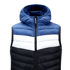 Chaleco Acolchado para Hombre con Logotipo Personalizado, Chaleco de Plumón para Invierno, Chaleco de Burbujas para Hombre, Chaqueta sin Mangas, Chaleco Acolchado Cálido, OEM 2026 - Product Image 4