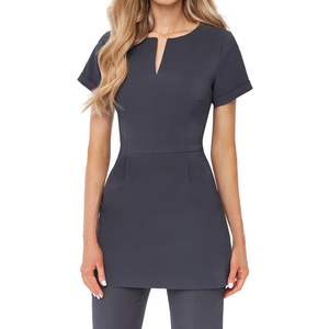 Túnicas de Uniforme de Salón de Belleza de Poliéster y Spandex para Mujer, Uniforme de Spa para Damas, Túnica de Spa - Product Image 4