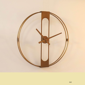 Stainless Steel Metal Frame Round Shape Wall <b>Clock</b> Roman Numbering Fancy Style Hot Selling Luxury Home Decorative <b>Clock</b> - Product Image 2