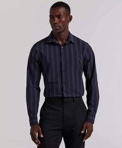 Camisa Hombre Manga Larga Ombre Yarn-Dyed Stripe | Perry Ellis - Product Image 1
