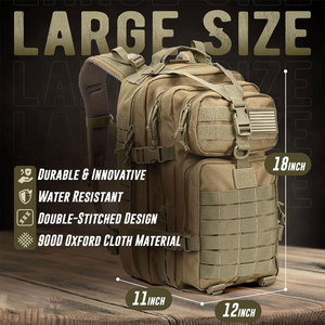 Custom design <b>Multi</b> Functional Tactical Bag Sports Outdoor Bag Large Capacity Man Tactical <b>Backpacks</b> With Your Own Logo - Product Image 3