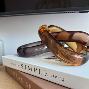 Cadena Decorativa de Resina Epoxi Artística para Paredes, Cadena de Resina para Paredes Decorativas, para Interiores Elegantes y Modernos - Product Image 1