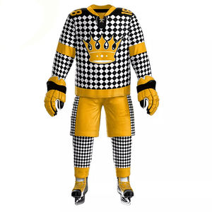 Uniformes de Hockey sobre Hielo Personalizados de Alta Calidad para Hombre, Camisetas Sublimadas, Pantalones Cortos Unisex, Último Diseño en Ropa Deportiva Masculina - Product Image 1