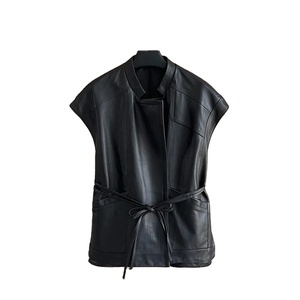 Genuine leather Women's Waistcoat - Product Image 2