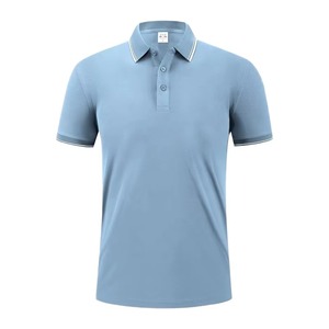 Camisas Polo de Golf de Algodón Personalizadas al por Mayor, Camisa Polo de Manga Corta para Uniformes de Negocios, Camisa Polo Personalizada para Hombre, Bordado Personalizado - Product Image 1