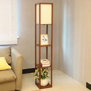 Handmade Wooden Floor <b>Lamp</b> <b>Shelves</b> Modern Design Tabletop | High Quality Factory Bulk Supply for Housewarming Wedding - Product Image 2