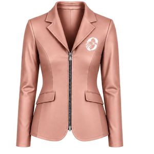 Dusty Rose Equestrian <b>Jacket</b> for <b>Women</b> Tailored Riding Blazer Professional Horse Riding Competition Coat Customized Wholesale - Product Image 1