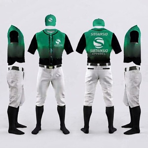 Uniformes de Béisbol Personalizados al por Mayor de Fábrica, Conjuntos de Pantalones y Camisetas, Uniformes de Béisbol Juveniles - Product Image 1