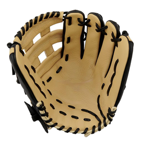 WARPRO INDUSTRY Baseball Glove 12.5 Inch Knit Fabric <b>Orange</b> Black Stitching Durable Reusable Right Handed <b>Throw</b> Professional - Product Image 4