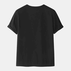 Men's Casual Summer Shirts Shorts Set Short-Sleeved T-Shirt 100% Bamboo Fiber Eco-Friendly 3D Printed Pattern Custom Logo Acid - Product Image 3