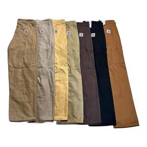 Pantalones de Trabajo Carhartt Double Knee Carpenter Remake, Material de Lona Resistente de Algodón - Product Image 1