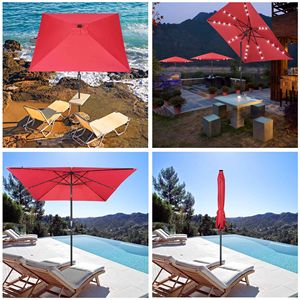 Ombrello da giardino in ferro 9x9 piedi Base ombrello elegante e resistente - Product Image 6