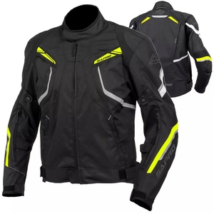 Veste de moto unisexe légère, protection CE niveau 2, imperméable, respirante, réversible, été/hiver, veste courte pour la conduite - Product Image 1