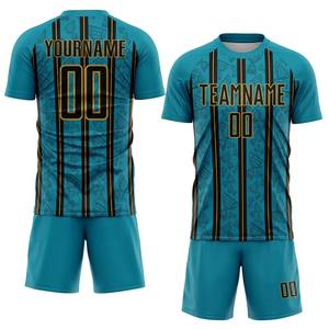 Best Selling Custom Soccer Uniform Quick Dry Breathable Football Jersey Set for Professional Teams Sublimated Soccer Uniform - Product Image 1