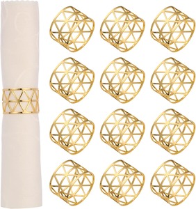 Anneaux décoratifs de table en forme d'araignée gothique pour la décoration de table saisonnière - Product Image 4