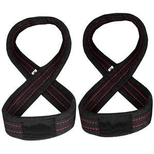 Correas de Muñeca en Forma de 8 de Alta Calidad, 100% Algodón, Personalizables, para Levantamiento de Pesas, Precio al por Mayor - Product Image 6