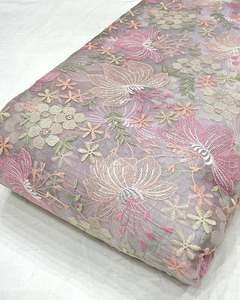 Tissu de broderie multi-usage de qualité supérieure pour femmes, tissu de créateur pour la mode, tissu de broderie pour tenues de soirée, tissu de luxe - Product Image 4
