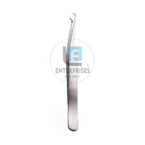 Pinces à cils en acier inoxydable avec logo et taille personnalisés - Équipement de beauté durable et de haute qualité réutilisable - Product Image 6