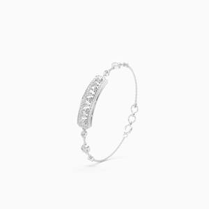 1.17 Ct Lab Grown Diamond Regal Radiance Drop Bracelet In 9K Yellow White And Rose <b>Gold</b> - Product Image 2