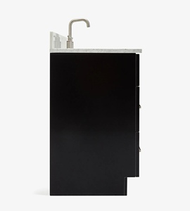 Mueble de Baño Personalizado Felix de 37 Pulgadas con Lavabo a la Derecha, Solo Mueble, 4 Opciones de Acabado, Fabricante OEM de Vietnam - Product Image 3
