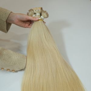 Venta al por mayor 100% Extensiones de cinta vietnamita humano Natural suave sedoso recto Remy trenzado Super doble dibujado Color personalizado - Product Image 3