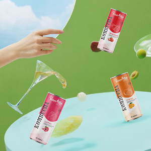 Té Kombucha en Lata de Aluminio de 250 ml, Interfresh Vietnam, OEM ODM, Jugo Alto en Vitaminas con Sabores a Mango, Naranja, Manzana, Uva y Maracuyá - Product Image 5