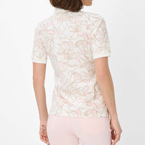 Camiseta Polo Sublimada Personalizada para Mujer, Ropa Casual de Alta Calidad, Camiseta Polo Sublimada de Manga Corta para Mujer - Product Image 2