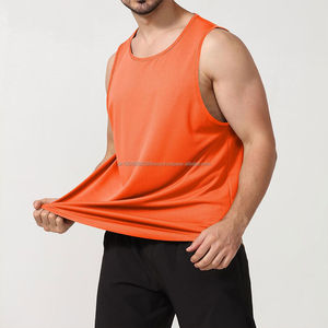 Compre Ahora una Camiseta sin Mangas de Malla Estilo Callejero de Calidad para Hombre, Personalizada, 100% Poliéster, Secado Rápido, Transpirable, para Usar en Verano - Product Image 5