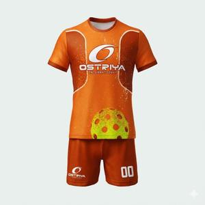 Camiseta Deportiva Personalizada con Estampado de Equipo de Secado Rápido para Pickleball, Ropa de Pickleball de Manga Corta para Hombre, Uniforme de Pickleball - Product Image 1