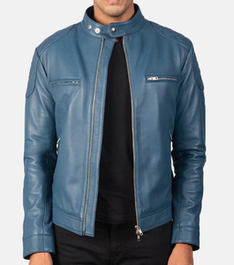 Chaqueta Casual de Invierno para Hombre, Talla Grande, Forrada de Felpa, Chaqueta de Cuero para Motocicleta - Product Image 1