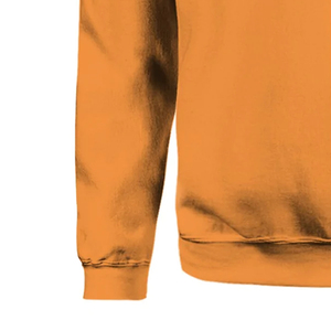 เสื้อสเวตเตอร์คอกลมทรงปกติสำหรับผู้ชาย ผ้าผสมโพลีเอสเตอร์/คอตตอน เนื้อหนา บุขนด้านใน แขนยาว สีพื้น เป็นมิตรต่อสิ่งแวดล้อม - Product Image 3