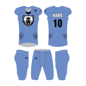 Este conjunto de uniformes de fútbol americano personalizados por sublimación, directamente de fábrica, facilita la adquisición de ropa corporativa de forma rápida y sencilla. - Product Image 6