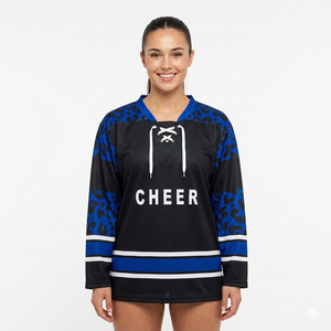 Jersey de Hockey Sublimado con Impresión Digital Personalizada de Malla de Alta Calidad, Servicio OEM, Secado Rápido, Transpirable y Ajustable - Product Image 2