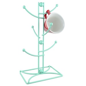 Moderno Soporte Metálico para Tazas, de Sobremesa, con 6 Ganchos, Organizador de Tazas de Café, de Acero, para Cocina, Buen Precio - Product Image 1