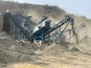 Planta Móvil de Trituración de Piedra Industrial, Máquina de Trituración y Cribado de Agregados para Minería y Construcción de Carreteras - Product Image 3