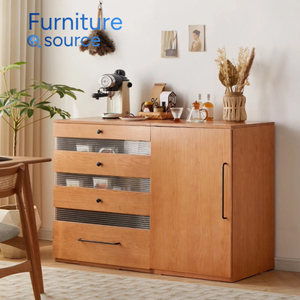 Affordable Solid Wood <b>Sideboard</b> Cabinet - Durable Solid Wood <b>Sideboard</b> Cabinet <b>Sideboard</b> Cabinet Antique Vietnam OEM Export - Product Image 1