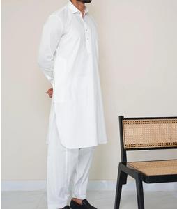 <b>Mens</b> Cotton Traditional Shalwar Kameez <b>Set</b> High Quality Custom Branding Kurta <b>Pajama</b> OEM Service 2026 - Product Image 3