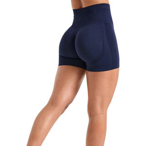 Shorts Deportivos de Cintura Alta para Mujer, Personalizados al por Mayor, de Secado Rápido, para Gimnasio, Fitness y Entrenamiento, OEM ODM - Product Image 4