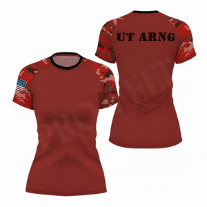 เสื้อแรชการ์ดแขนยาวสีพื้นคุณภาพพรีเมียม แบบสวมกระชับ ป้องกันรังสียูวี สำหรับตกปลา ออกกำลังกาย ฝึกซ้อม  ลายพรางแบบกำหนดเองได้ - Product Image 6