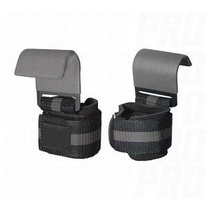 Ganchos de Levantamiento de Pesas para Gimnasio, Ajustables, Antideslizantes, de Acero, con Soporte para Muñeca, Correas de Levantamiento de Pesas Resistentes, Compresión Duradera - Product Image 6